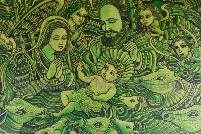 Green Christmas - Meeting of heaven and earth
