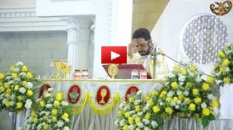 AP 122 - Fr Cyril Thayyil. Solemn Qurbana in Syriac. Koovappadam, Kochi